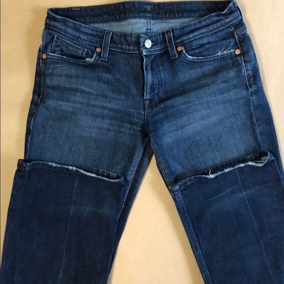 7 For All Mankind Straight Fit Jeans - Picture 3 of 6